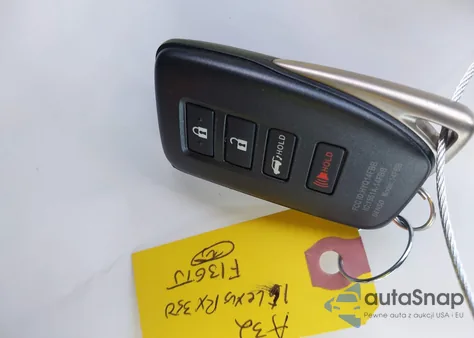 2016 Lexus Rx 350 from USA, damaged, VIN 2T2BZMCAXGC009424